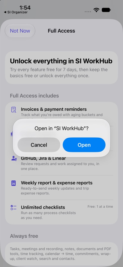 Kanban Board on iPhone